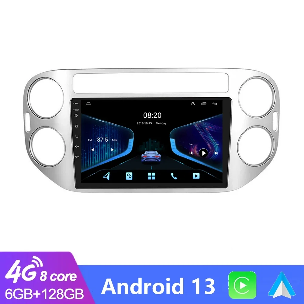 

DSP Android Auto Radio For VW Volkswagen Tiguan 1 NF 2006 -2016 Stereo Car Multimedia Video Player 2din Wireless Carplay GPS