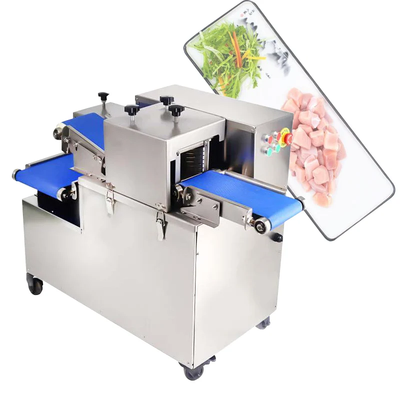 Fresh Meat Dicing Machine For Canteens Restaurants Meat Processing Plants Commercial Meat Strip Machine Meat Cutting Machine
Fresh Meat Dicing Machine For Canteens Restaurants Meat Processing Plants Commercial Meat Strip Machine Meat Cutting Machine