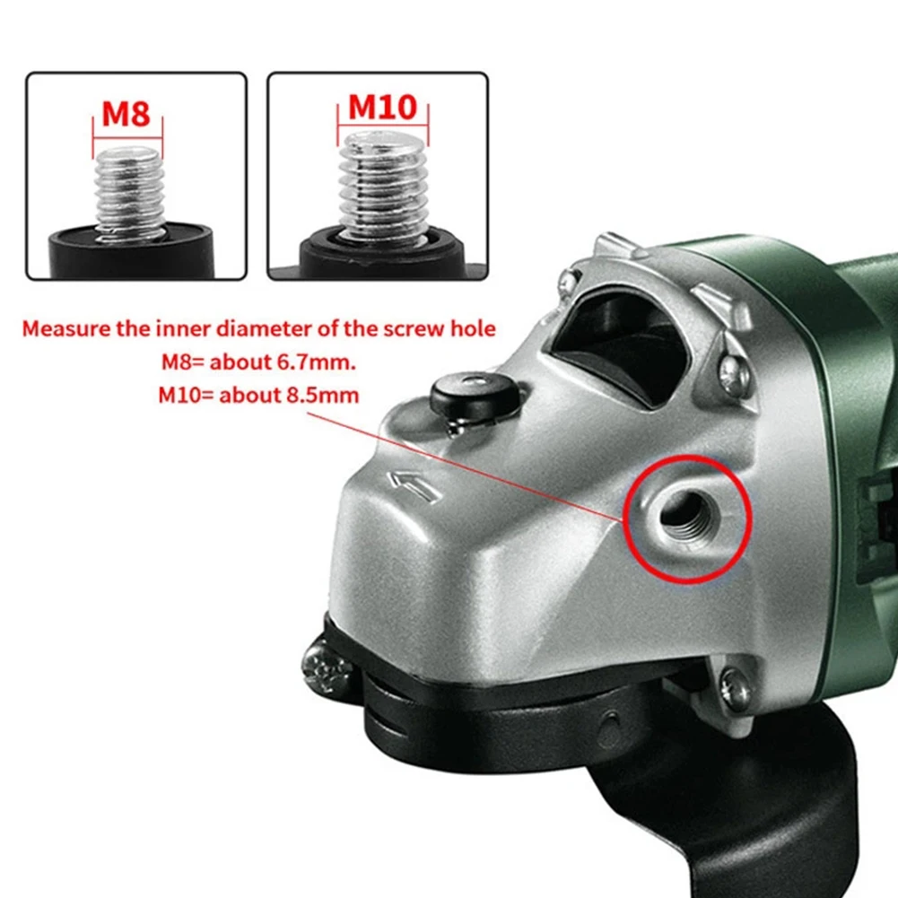Side Handle Angle Grinder Handle Power Tools Black Comfortable Grip Convenient To Install Install 8mm/10mm M10-113mm Metal
Side Handle Angle Grinder Handle Power Tools Black Comfortable Grip Convenient To Install Install 8mm/10mm M10-113mm Metal