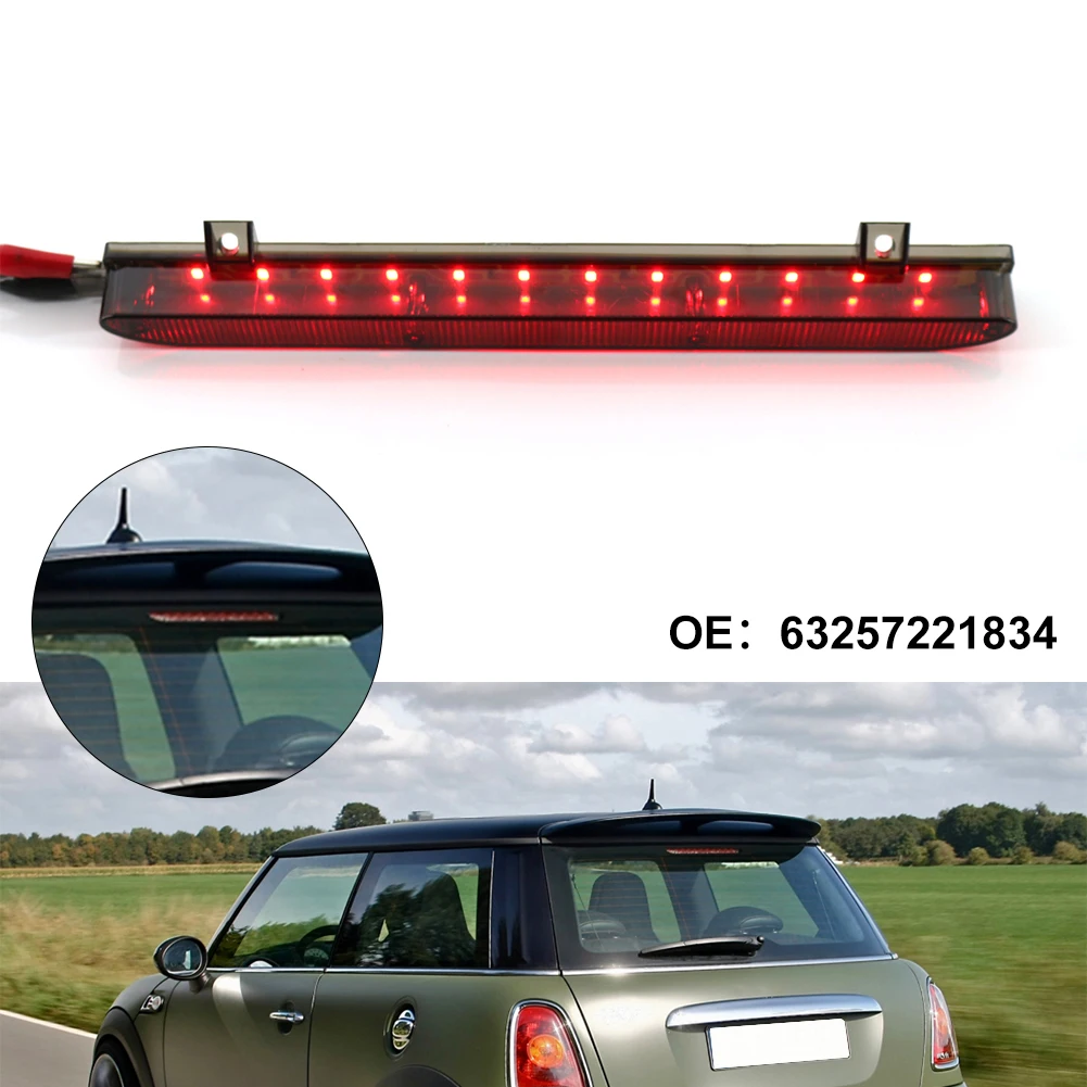 3rd LED High Mounted Brake Light Tail Light ABS 63257221 Auxiliary Brake Light For MiNi R56 Hatchback 07-13 R60 Countryman 11-16
3rd LED High Mounted Brake Light Tail Light ABS 63257221 Auxiliary Brake Light For MiNi R56 Hatchback 07-13 R60 Countryman 11-16
