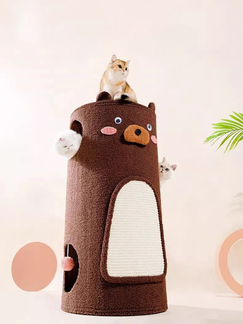 Cat Nest Autumn and Winter Three-Layer Tree Hole Sisal Bucket Cat Climbing Frame Cat House 
Cat Nest Autumn and Winter Three-Layer Tree Hole Sisal Bucket Cat Climbing Frame Cat House