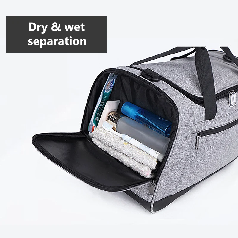 Men Fashion Carry On Weekend Bags Large Capacity Sports Shoulder Bags Travel Duffel Tote Dry wet Gym Bags Men Handbags
Men Fashion Carry On Weekend Bags Large Capacity Sports Shoulder Bags Travel Duffel Tote Dry wet Gym Bags Men Handbags