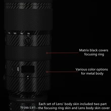 70200 / Z 70-200 F2.8S Lens Sticker for Nikon Nikkor Z 70-200mm f/2.8 VR S Lens Decal Skin Premium Wraps Cases Protective Film
70200 / Z 70-200 F2.8S Lens Sticker for Nikon Nikkor Z 70-200mm f/2.8 VR S Lens Decal Skin Premium Wraps Cases Protective Film