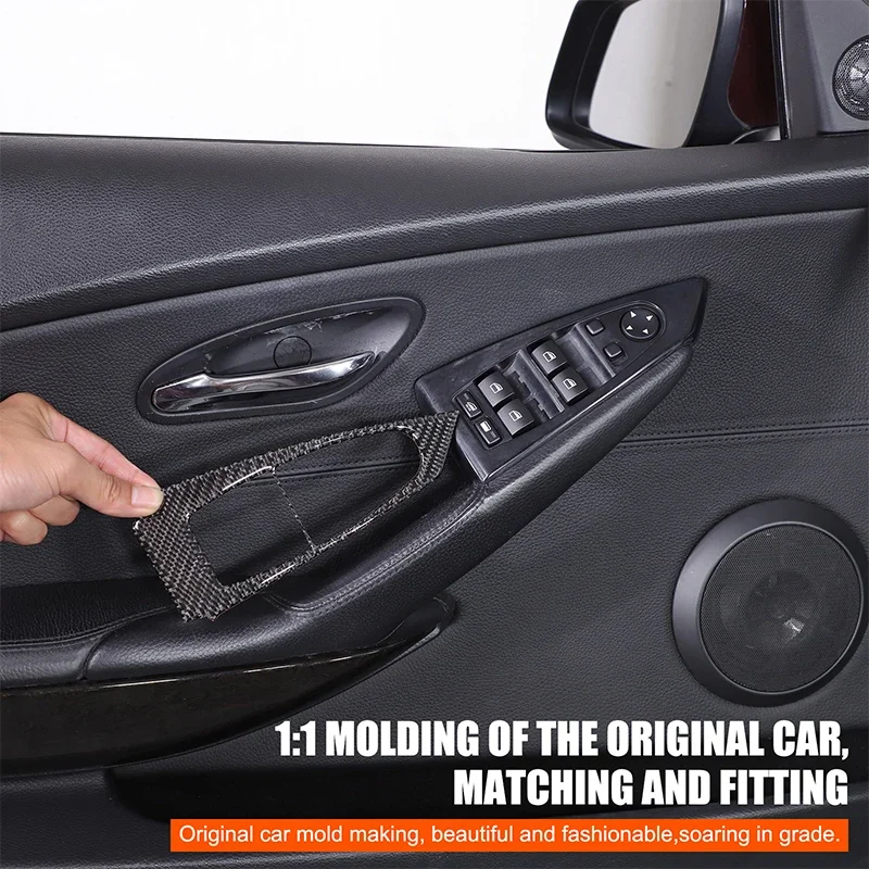 For BMW 6 Series M6 E63 E64 2004-2010 Soft Carbon Fiber Car Glass Lift Switch Panel Cover Trim Sticker Car Accessories
For BMW 6 Series M6 E63 E64 2004-2010 Soft Carbon Fiber Car Glass Lift Switch Panel Cover Trim Sticker Car Accessories