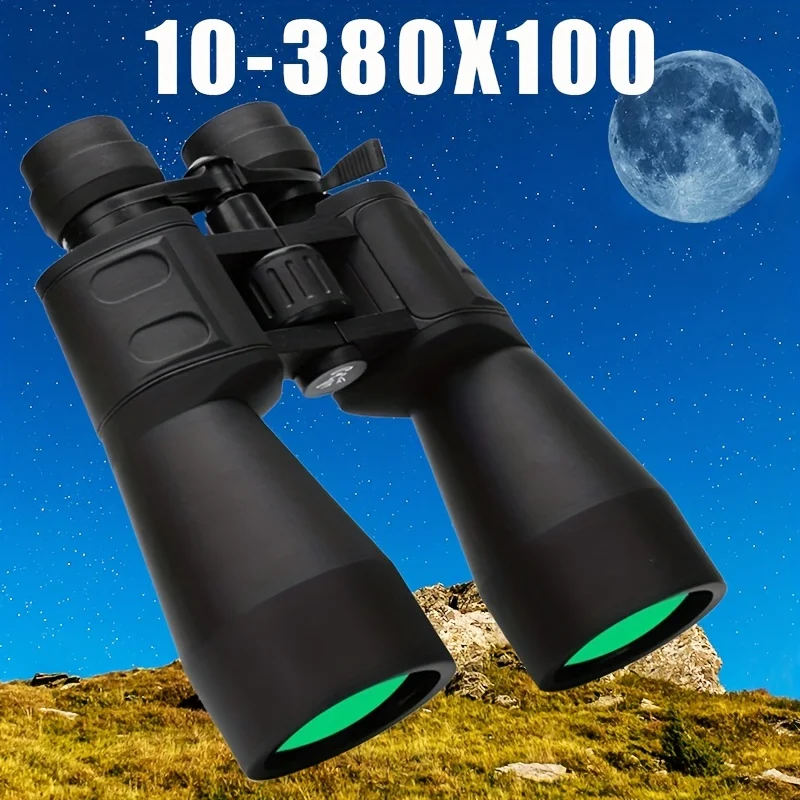 Бинокль 10-380X100, Профессиональный Телескопический HD-бинокль с большим увеличением для наблюдения за птицами, кемпинга, охоты и путешествий
Бинокль 10-380X100, Профессиональный Телескопический HD-бинокль с большим увеличением для наблюдения за птицами, кемпинга, охоты и путешествий