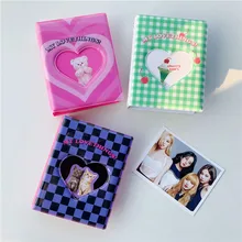 INS Lattice 3inch Photocard Collect Book Kpop Photo Album Organizer Love Heart 40space Bank Card Holder Kawaii Stationary
INS Lattice 3inch Photocard Collect Book Kpop Photo Album Organizer Love Heart 40space Bank Card Holder Kawaii Stationary