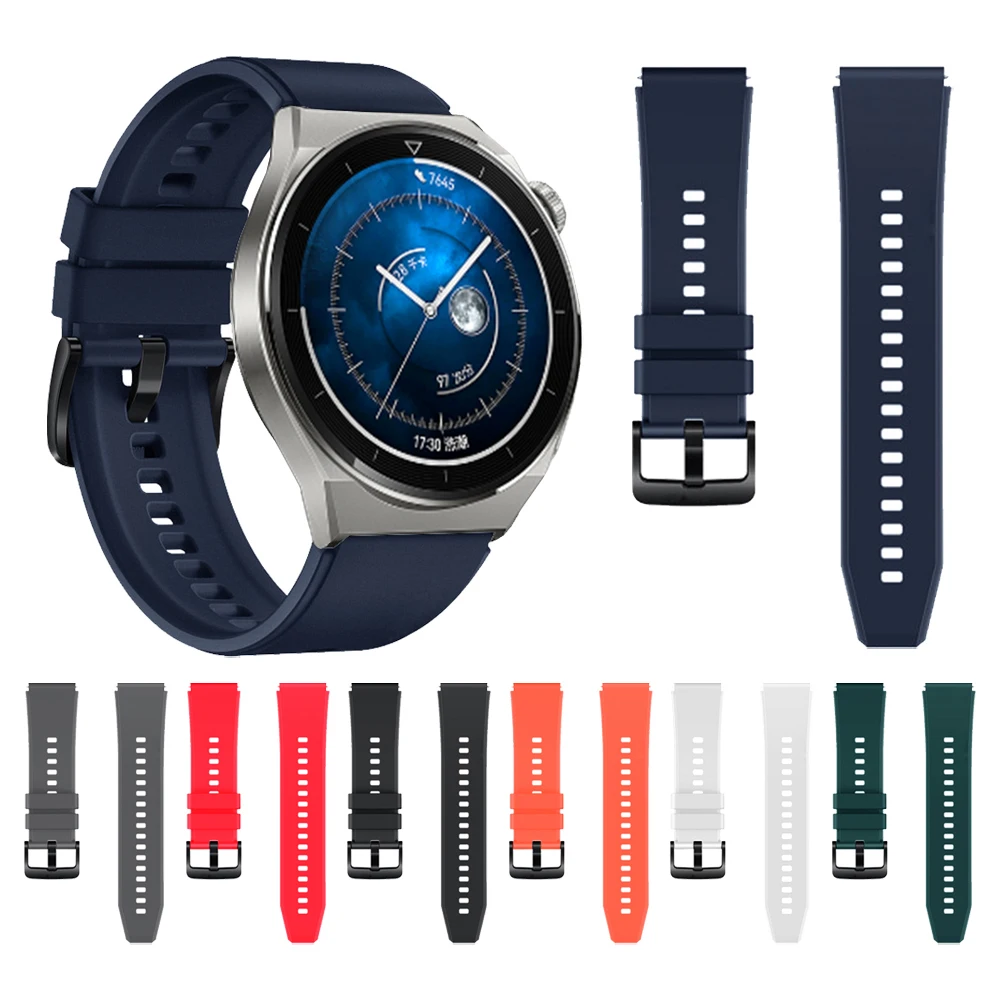 Ремешок силиконовый для Huawei Watch Gt 3 Pro 46 мм, спортивный резиновый оригинальный браслет для Huawei Gt2 Pro, 22 мм
Ремешок силиконовый для Huawei Watch Gt 3 Pro 46 мм, спортивный резиновый оригинальный браслет для Huawei Gt2 Pro, 22 мм