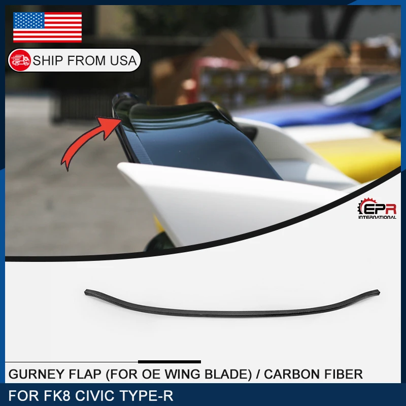 US Warehouse For FK8 CIVIC TYPE-R ES Style Carbon Fiber Gurney Flap (OEM Wing Blade) Trim Body Kit Tuning Part FK8 Spoiler Add
US Warehouse For FK8 CIVIC TYPE-R ES Style Carbon Fiber Gurney Flap (OEM Wing Blade) Trim Body Kit Tuning Part FK8 Spoiler Add