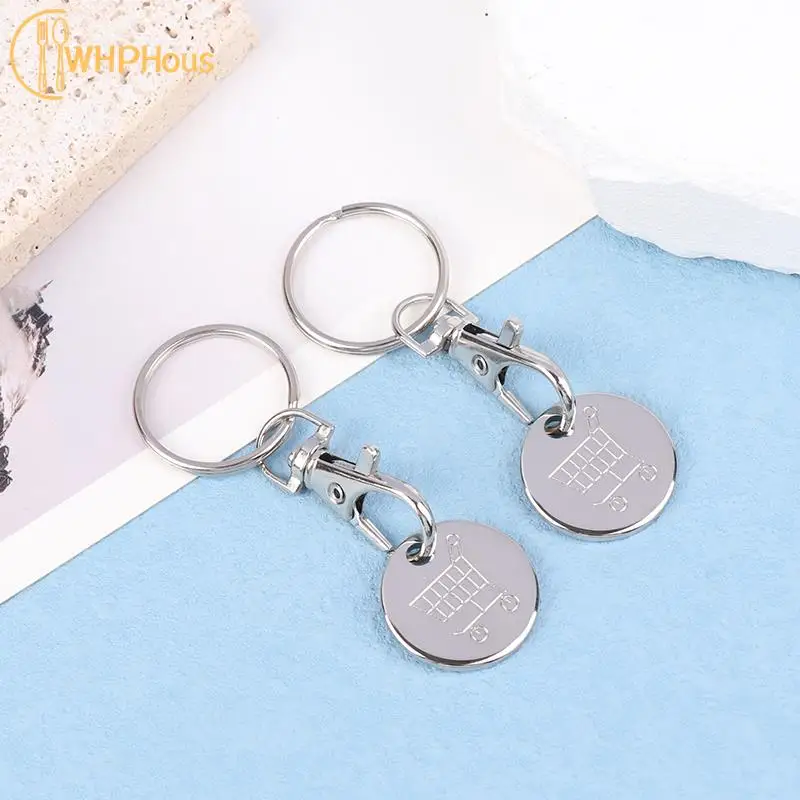 2Pcs Shopping Trolley Remover Key Ring Token Chip With Carabiner Hook Practical Metal Portable Durable Universal Supermarket
2Pcs Shopping Trolley Remover Key Ring Token Chip With Carabiner Hook Practical Metal Portable Durable Universal Supermarket