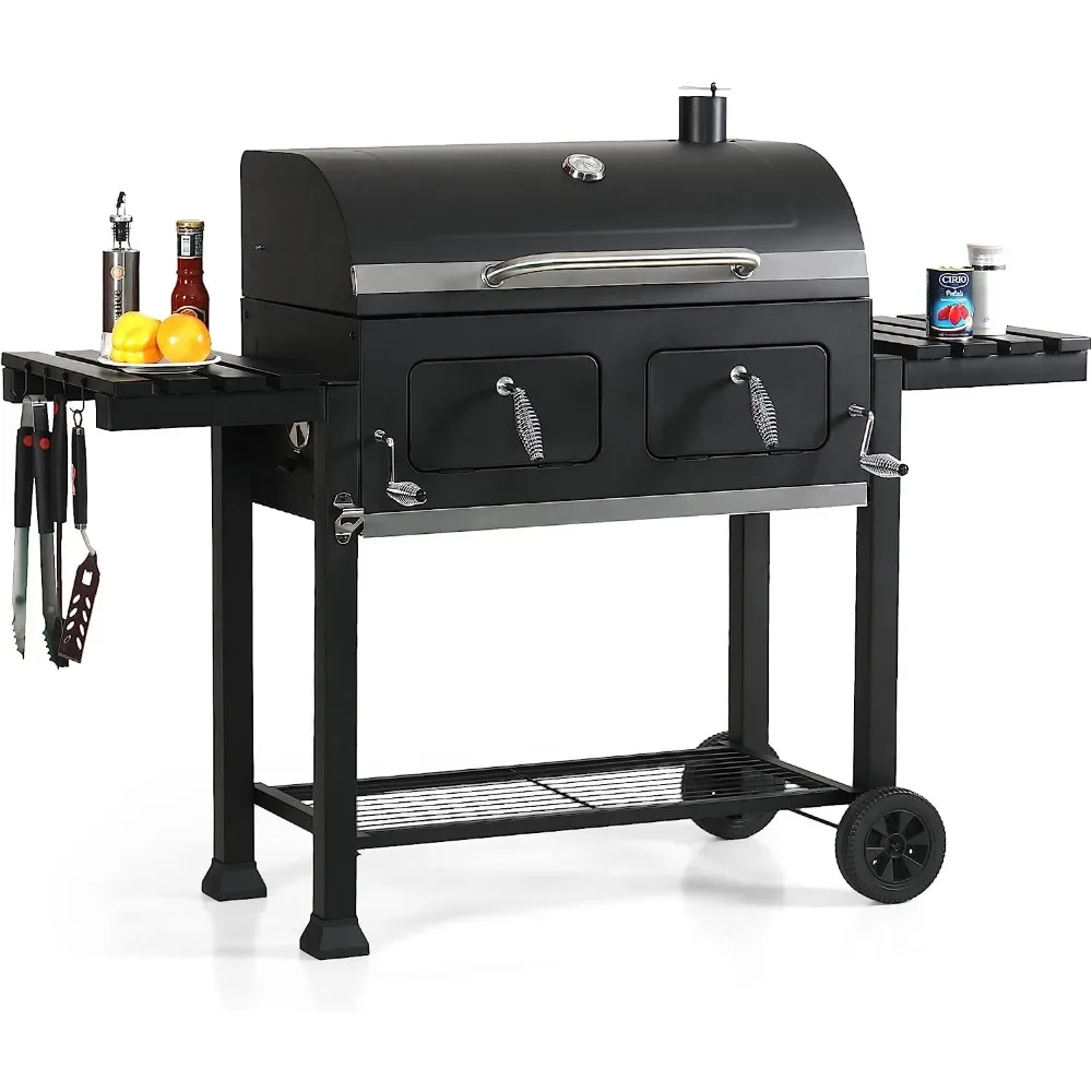 

Extra Large Charcoal BBQ Grill with Oversize Cooking Area(794 sq.in.), Outdoor Cooking Grill