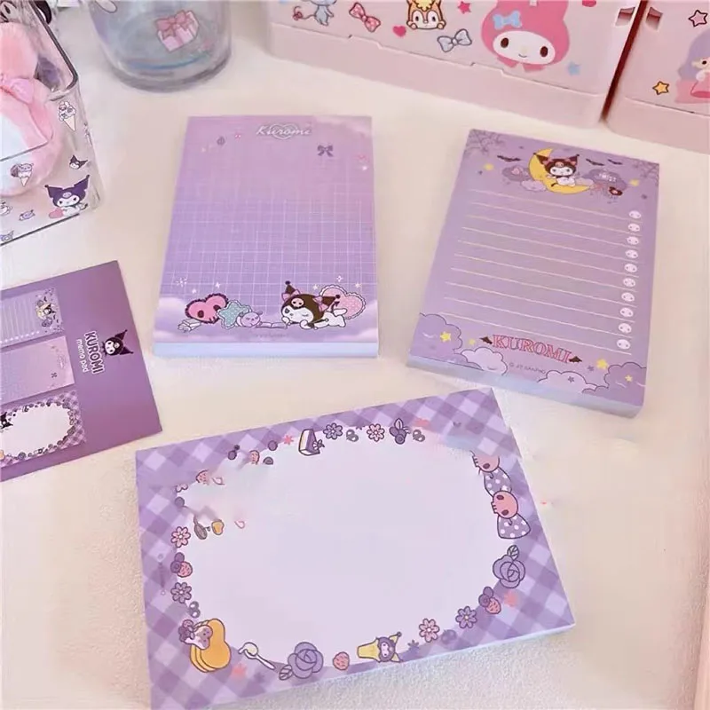 Sanrio Kawaii Message Book Kuromi Melody Cinnamoroll Pochacco Cute Cartoon Memo Note Book Stationery Office Supplies Girl Gift
Sanrio Kawaii Message Book Kuromi Melody Cinnamoroll Pochacco Cute Cartoon Memo Note Book Stationery Office Supplies Girl Gift