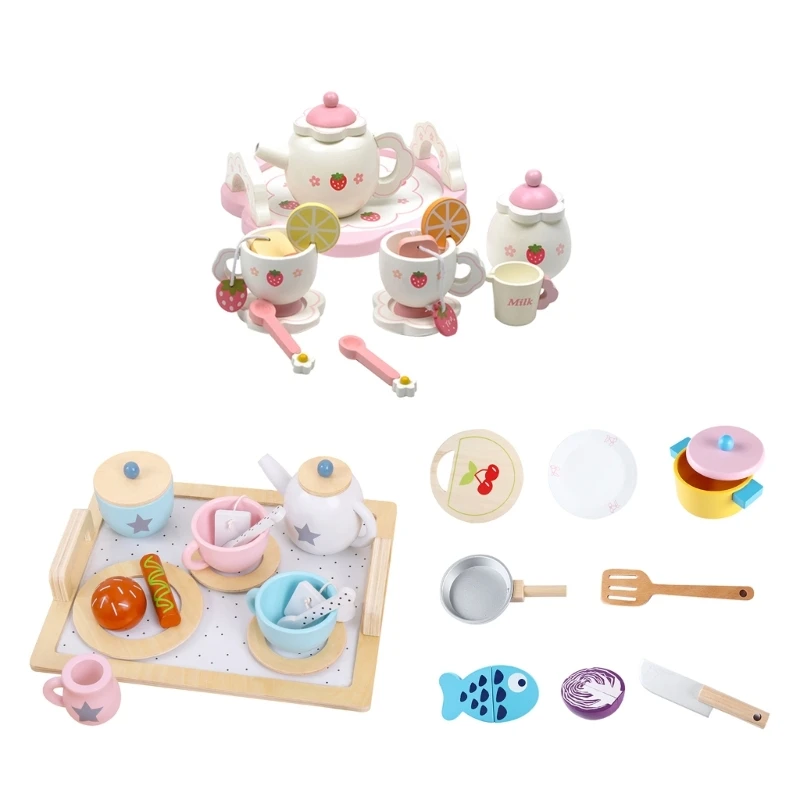 Kids Pretend Afternoon Tea Party Props Simulation Wooden Kitchenware Tea Cups Dishes Food Accessories Girls Kitchen Toys Gifts
Kids Pretend Afternoon Tea Party Props Simulation Wooden Kitchenware Tea Cups Dishes Food Accessories Girls Kitchen Toys Gifts