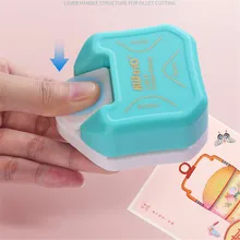 1pc 3 In 1 R4 R7 R10 Practical Chamfering Machine Round Corner Paper Cutter Handmade DIY Tools Handicraft Making Utensils
1pc 3 In 1 R4 R7 R10 Practical Chamfering Machine Round Corner Paper Cutter Handmade DIY Tools Handicraft Making Utensils