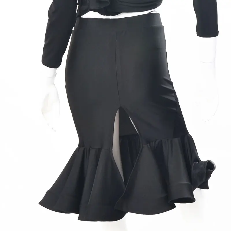 Latin Dance Bag Buttocks Fish Bones Ruffled Edges Large Hem With Lace Practice Dress
Latin Dance Bag Buttocks Fish Bones Ruffled Edges Large Hem With Lace Practice Dress