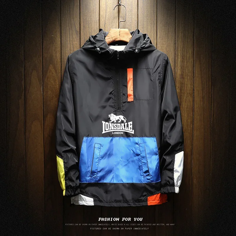 Мужская куртка LONSDALE, уличная одежда, новый модный тренд для мужчин на осень, ветрозащитный костюм в стиле пэчворк
Мужская куртка LONSDALE, уличная одежда, новый модный тренд для мужчин на осень, ветрозащитный костюм в стиле пэчворк
