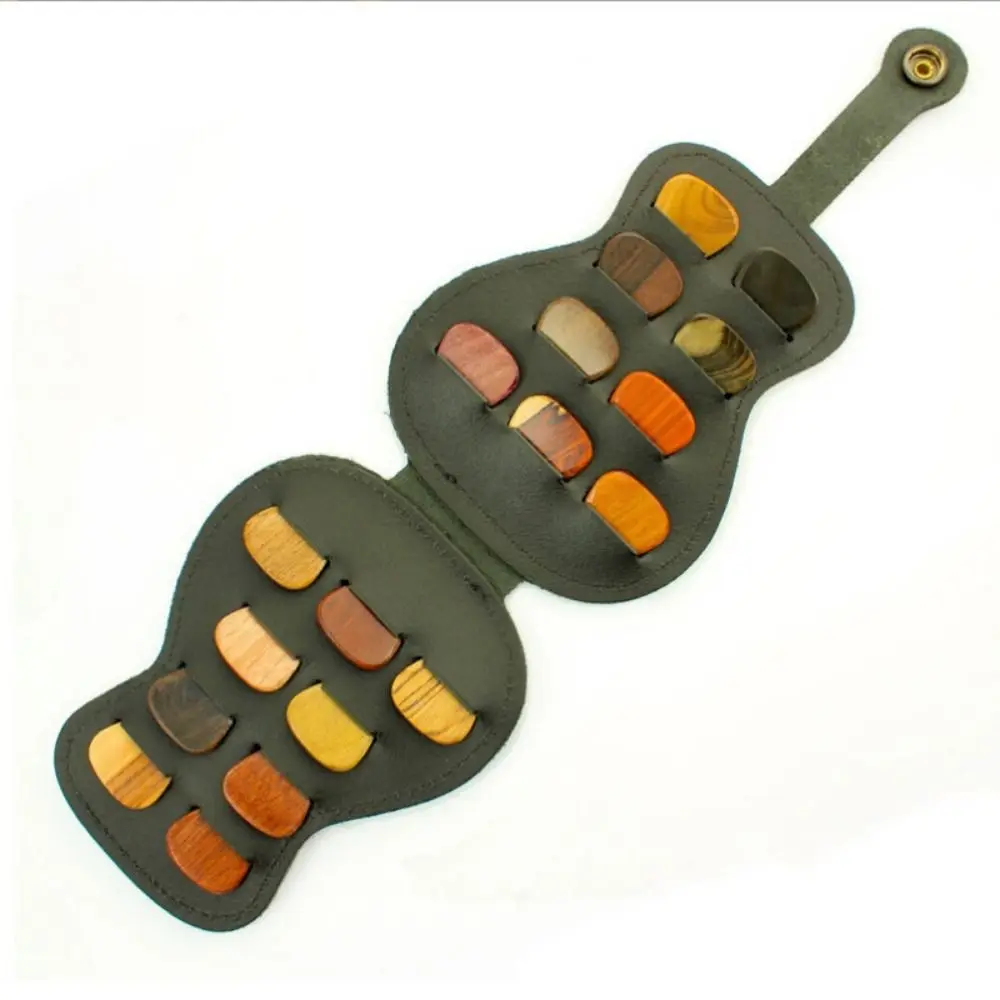 Can Hold 18 Pieces Guitar Picks Holder Case PU Leather High Capacity Guitar Plectrums Bag Colorful Durable
Can Hold 18 Pieces Guitar Picks Holder Case PU Leather High Capacity Guitar Plectrums Bag Colorful Durable
