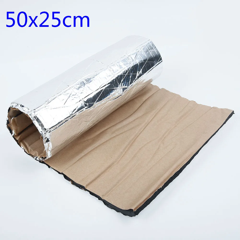 1pcs Car Soundproof Deadening Mat 5mm Firewall Noise Reduction Insulator Pad For Car Hood Door Chassis Air Conditioning Tube
1pcs Car Soundproof Deadening Mat 5mm Firewall Noise Reduction Insulator Pad For Car Hood Door Chassis Air Conditioning Tube