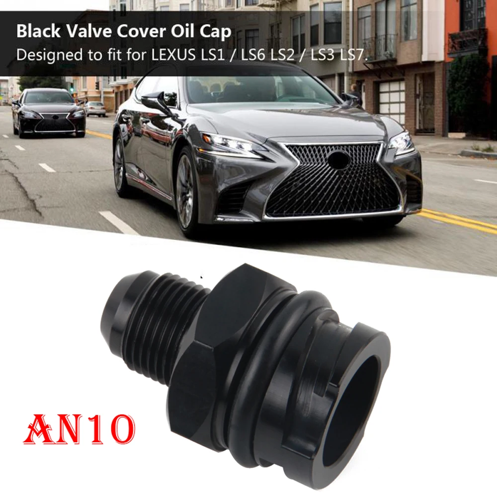 Free Shipping Billet Black Valve Cover Oil Cap w/ AN8 AN10 Fitting for Chevrolet LSX LS1/LS6/LS2/LS3/LS7
Free Shipping Billet Black Valve Cover Oil Cap w/ AN8 AN10 Fitting for Chevrolet LSX LS1/LS6/LS2/LS3/LS7