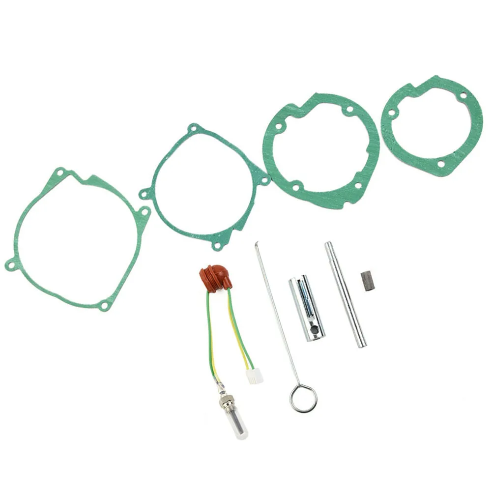 9Pcs Car Air Diesel Gasket+Ceramic Glow Plug Kit Fits For Chinese Diesel Heater 2-8KW Auto Heater Burner Engine Gasket Strainer
9Pcs Car Air Diesel Gasket+Ceramic Glow Plug Kit Fits For Chinese Diesel Heater 2-8KW Auto Heater Burner Engine Gasket Strainer