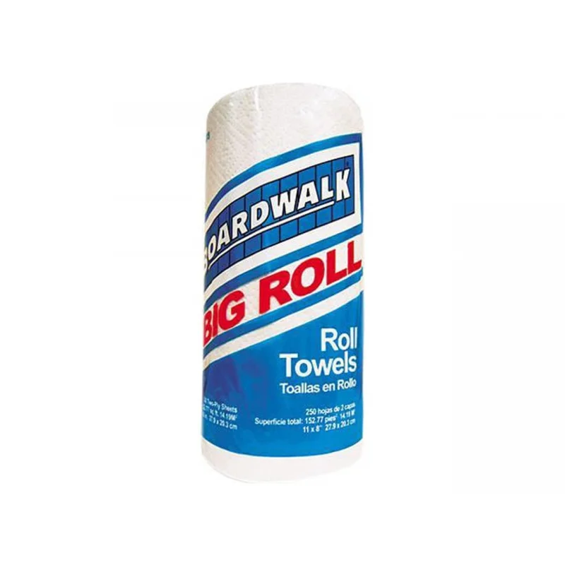 Boardwalk Kitchen Roll Towel, 2-Ply, 11 x 8.5, White, 250/Roll, 12 Rolls/Carton -BWK6273
Boardwalk Kitchen Roll Towel, 2-Ply, 11 x 8.5, White, 250/Roll, 12 Rolls/Carton -BWK6273