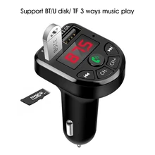 FM Transmitter Bluetooth Wireless Car kit Handfree Dual USB Car Charger 3.1A MP3 Music Player Support TF/U Disk High Quality NEW
FM Transmitter Bluetooth Wireless Car kit Handfree Dual USB Car Charger 3.1A MP3 Music Player Support TF/U Disk High Quality NEW