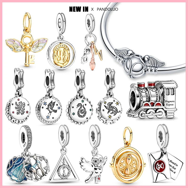 Hot Sell Harry Potter S925 Sterling Silver Charm Bead Fits Original Pandora Harry Potter Bracelet Plata De Ley DIY Jewelry Charm
Hot Sell Harry Potter S925 Sterling Silver Charm Bead Fits Original Pandora Harry Potter Bracelet Plata De Ley DIY Jewelry Charm