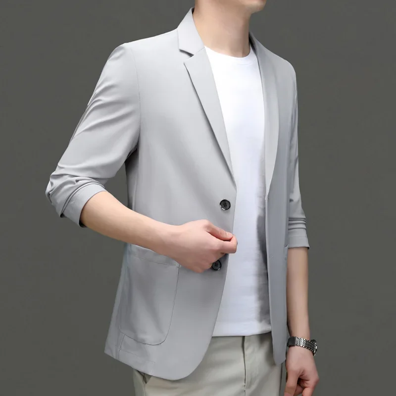 2200 126USD Lis1437-Short-sleeved men's trend solid color round neck new summer white half-sleeved clothes men
2200 126USD Lis1437-Short-sleeved men's trend solid color round neck new summer white half-sleeved clothes men