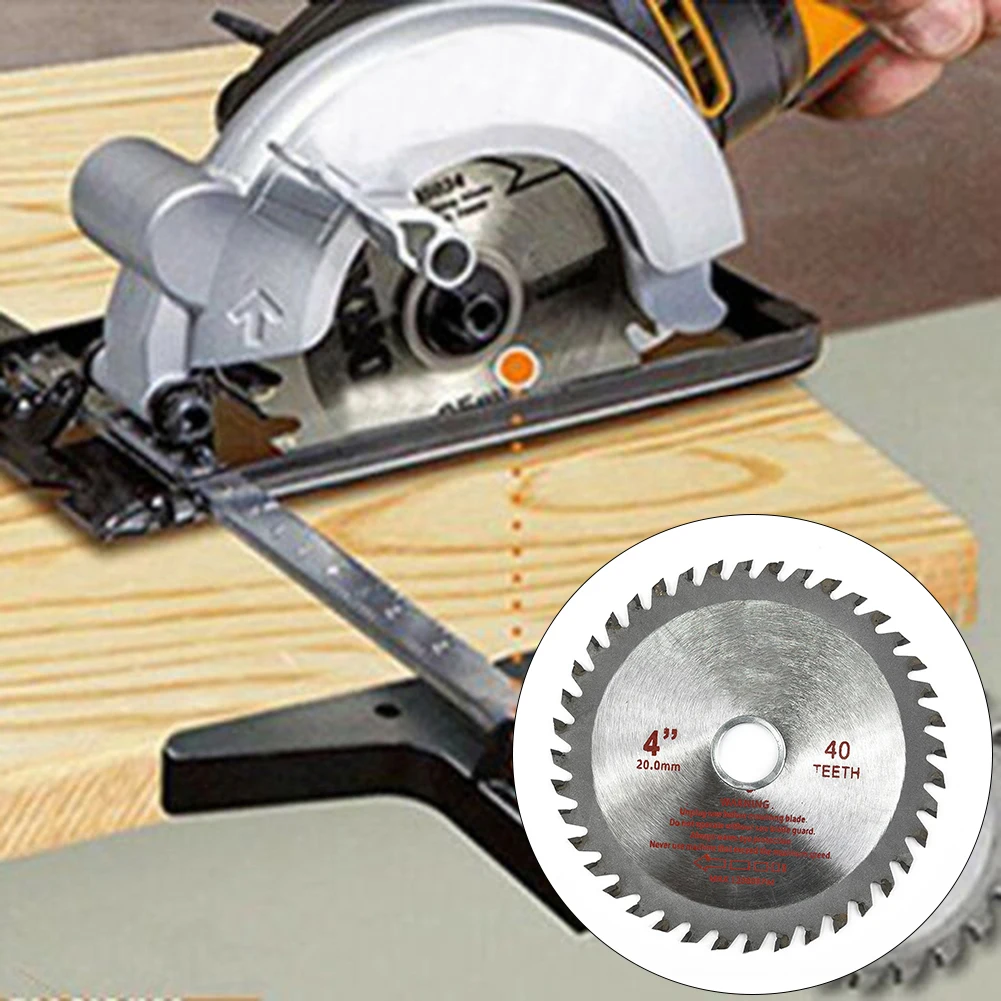 1/2pcs 4 Inch 40 Teeth Circular Saw Blade Wood Cutting Disc For Woodworking 20mm Bore Power Accessories Electric Saw Tool
1/2pcs 4 Inch 40 Teeth Circular Saw Blade Wood Cutting Disc For Woodworking 20mm Bore Power Accessories Electric Saw Tool
