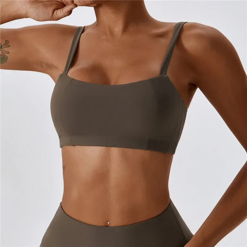 Gather Nude Yoga Vest Quick Dry Tight Running Sports Bra Strap Beautiful Back Gym Clothes Women
Gather Nude Yoga Vest Quick Dry Tight Running Sports Bra Strap Beautiful Back Gym Clothes Women