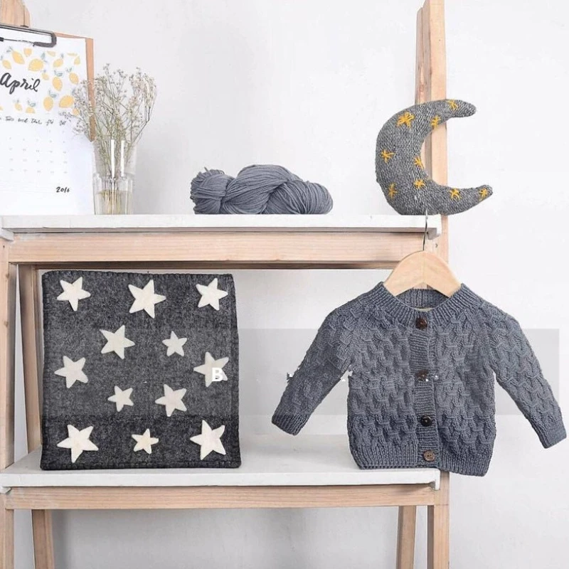 Baby Knitting Sets Cardigan Sweater Spring Kids Clothing Boys and Girls Baby Solid Color Crawling Knitted Romper Infant Suits
Baby Knitting Sets Cardigan Sweater Spring Kids Clothing Boys and Girls Baby Solid Color Crawling Knitted Romper Infant Suits