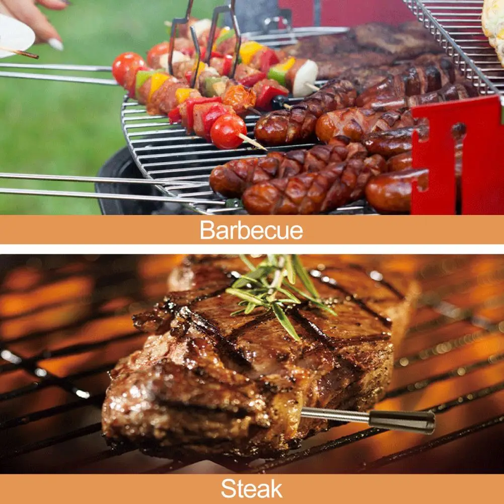 Digital Meat Thermometer Fast Response Meat Thermometer Fast Accurate Bbq Probe Thermometer with Compatibility for Perfectly
Digital Meat Thermometer Fast Response Meat Thermometer Fast Accurate Bbq Probe Thermometer with Compatibility for Perfectly