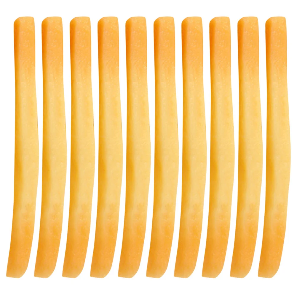 10 Pcs Fake French Fries Kitchen Model Simulation Artificial for Display DIY Fried Chicken Food Faux Decoration
10 Pcs Fake French Fries Kitchen Model Simulation Artificial for Display DIY Fried Chicken Food Faux Decoration