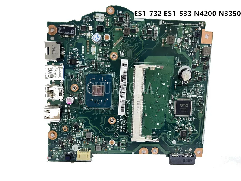 LA-D641P для Acer Aspire ES1-533 Материнская плата ноутбука с Inter N3350 N3450 4200 CPU NBGFT1100B NBGFT1100C
LA-D641P для Acer Aspire ES1-533 Материнская плата ноутбука с Inter N3350 N3450 4200 CPU NBGFT1100B NBGFT1100C