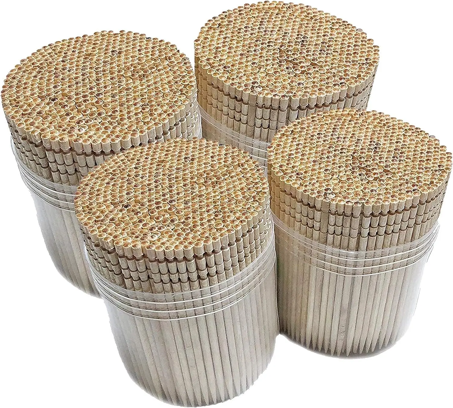 1000 Wooden Toothpicks Ornate Handle in Toothpicks Holder Container 2 Packs of 500, Good for Party, Cleaning Teeth, Appetizer.
1000 Wooden Toothpicks Ornate Handle in Toothpicks Holder Container 2 Packs of 500, Good for Party, Cleaning Teeth, Appetizer.