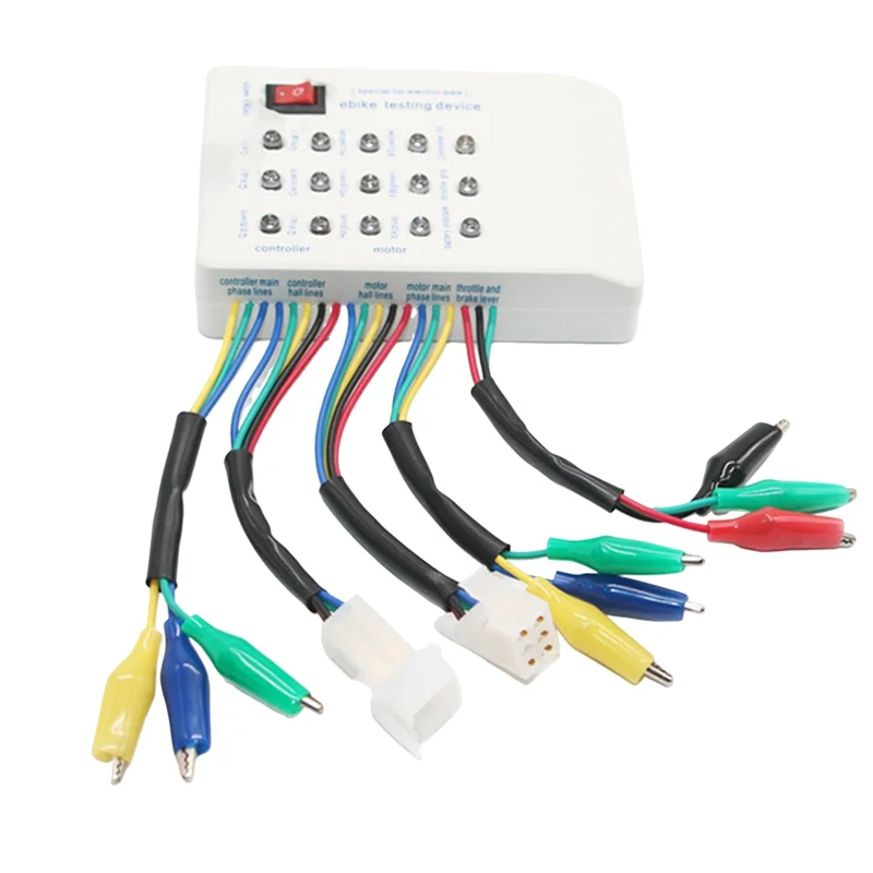 Electromobile Repair Device Scooter Maintenance Detector Brushless Motor Controller 24V/36V/48V/60V/72V E-Bike Tester
Electromobile Repair Device Scooter Maintenance Detector Brushless Motor Controller 24V/36V/48V/60V/72V E-Bike Tester