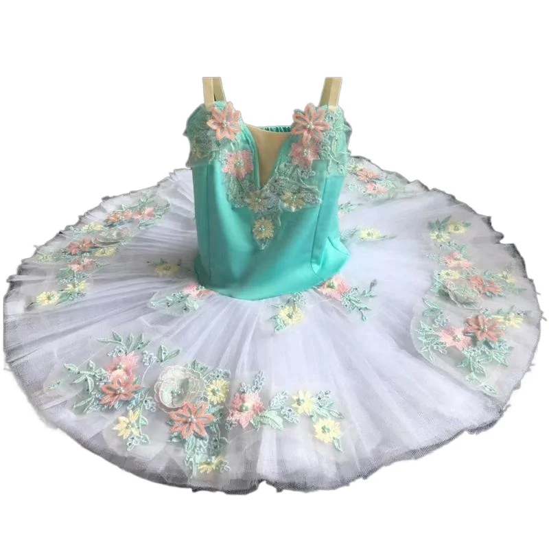 Stage Wear Professional Ballet Tutu Kids Girls Ballerina Party Belly Dance Costumes Flower Embroidery
Stage Wear Professional Ballet Tutu Kids Girls Ballerina Party Belly Dance Costumes Flower Embroidery