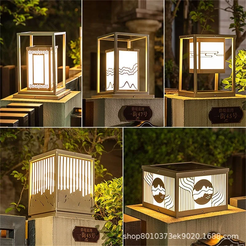 Outdoor Solar Post Lamp Pillar Light Remote Control Waterproof IP65 Modern Wall LED for Home Garden
Outdoor Solar Post Lamp Pillar Light Remote Control Waterproof IP65 Modern Wall LED for Home Garden