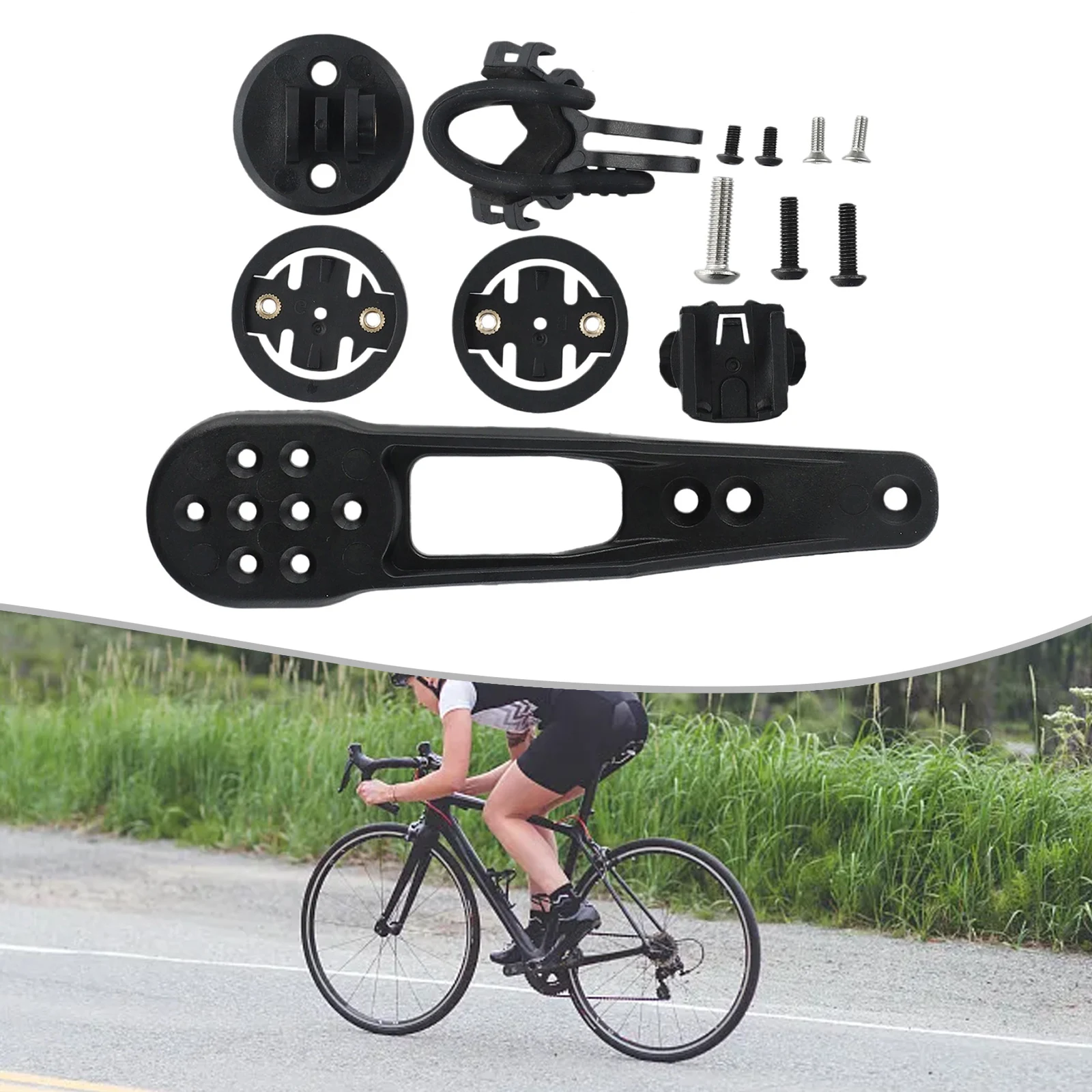 Integrated Bike Handlebar Computer Mount Holder Out H31 CP10 CP20 For Garmin/Bryton/Cateye Computer Cycling Bike Accessories
Integrated Bike Handlebar Computer Mount Holder Out H31 CP10 CP20 For Garmin/Bryton/Cateye Computer Cycling Bike Accessories