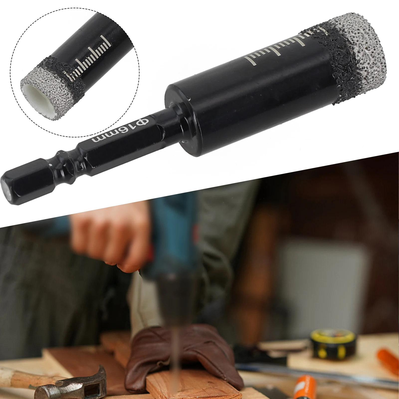 6-12mm Hex Handle Vacuum Brazed Diamond Dry Drill Bits Hole Saw Cutter Electric Drill Home Power Tool Replacement Accessorie
6-12mm Hex Handle Vacuum Brazed Diamond Dry Drill Bits Hole Saw Cutter Electric Drill Home Power Tool Replacement Accessorie