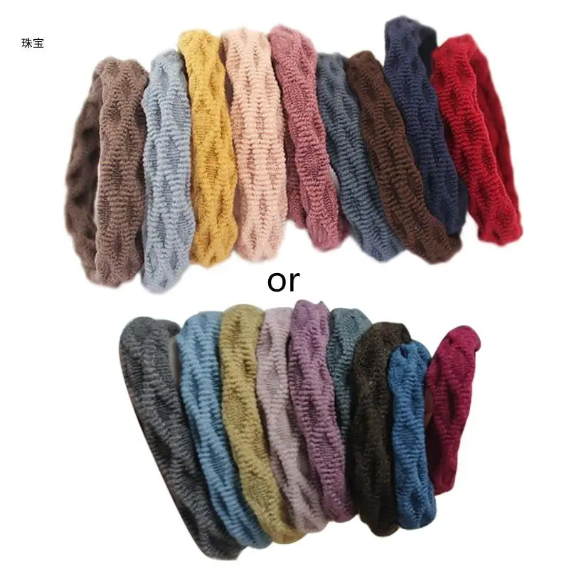 X5QE 10pcs Elastic Jacquard Large Stretch Hair Ties Hair Bands Ponytail Holders for Women Girls Curly Hair
X5QE 10pcs Elastic Jacquard Large Stretch Hair Ties Hair Bands Ponytail Holders for Women Girls Curly Hair
