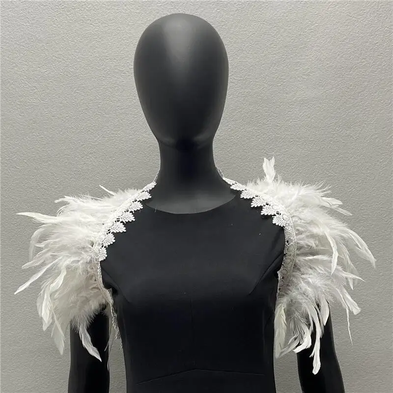 Shawl Halloween Costume Accessories Feather Shawl Fake Collar Gothic Style Makeup Ball Stage Show
Shawl Halloween Costume Accessories Feather Shawl Fake Collar Gothic Style Makeup Ball Stage Show