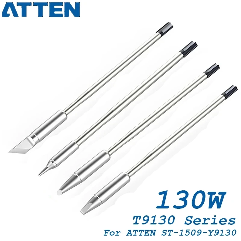 

ATTEN ST-1509 Soldering Iron Tips T9130 Series Internal Heated Solder Head Lead-free Electric Welding Tip Replacements