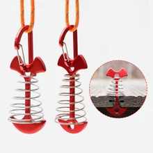Outdoor Tent Pegs Rope Buckle Plank Floor Spring Fishbone Anchor Deck Stakes Hiking Camping Ground Fixed Nails Camping Hooks
Outdoor Tent Pegs Rope Buckle Plank Floor Spring Fishbone Anchor Deck Stakes Hiking Camping Ground Fixed Nails Camping Hooks
