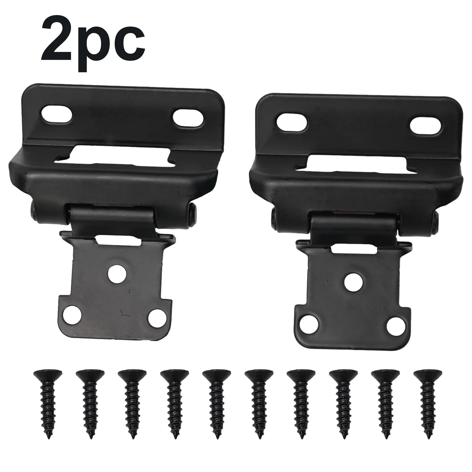 Overlay Cabinet Hinges Cupboard Steel 2PC Black Silver Cabinet Door Hinge Furniture Hardware Kitchen Flush Hinge
Overlay Cabinet Hinges Cupboard Steel 2PC Black Silver Cabinet Door Hinge Furniture Hardware Kitchen Flush Hinge