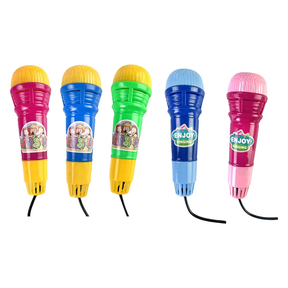 Microphone Pretend Play Prop Fake Microphone Kids Enlightening Educational Toys Simulated Echo Microphones(Random Color)
Microphone Pretend Play Prop Fake Microphone Kids Enlightening Educational Toys Simulated Echo Microphones(Random Color)