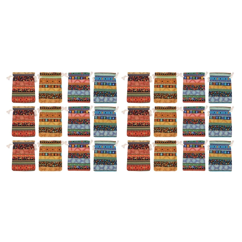 24Pc Egyptian Style Jewelry Coin Pouch Print Drawstring Gift Bag Cotton Sachet Candy Travel Purse Ethnic
24Pc Egyptian Style Jewelry Coin Pouch Print Drawstring Gift Bag Cotton Sachet Candy Travel Purse Ethnic