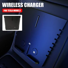 10W Wireless Charger Car Charging Pad Dual USB Charger Fast Charging Center Console Charging Pad for 2017-2020 Tesla Model 3
10W Wireless Charger Car Charging Pad Dual USB Charger Fast Charging Center Console Charging Pad for 2017-2020 Tesla Model 3