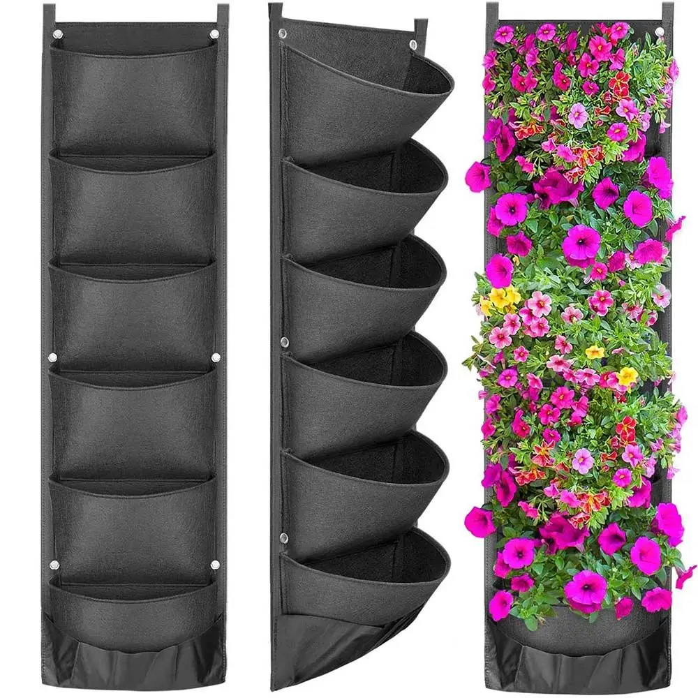 Growing Container Planting Bag Wall Hanging Planter Garden Planter Flower Pots Growing Bag Flowerpot Bag Garden Decor
Growing Container Planting Bag Wall Hanging Planter Garden Planter Flower Pots Growing Bag Flowerpot Bag Garden Decor