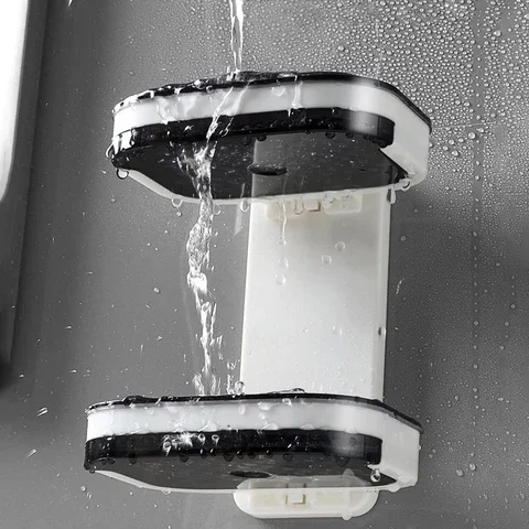 Double Drain Soap Dish Wall-mounted Bathroom Holder Save Space No Punching Detachable Sponge Storage Strong Bearing Capacity
Double Drain Soap Dish Wall-mounted Bathroom Holder Save Space No Punching Detachable Sponge Storage Strong Bearing Capacity