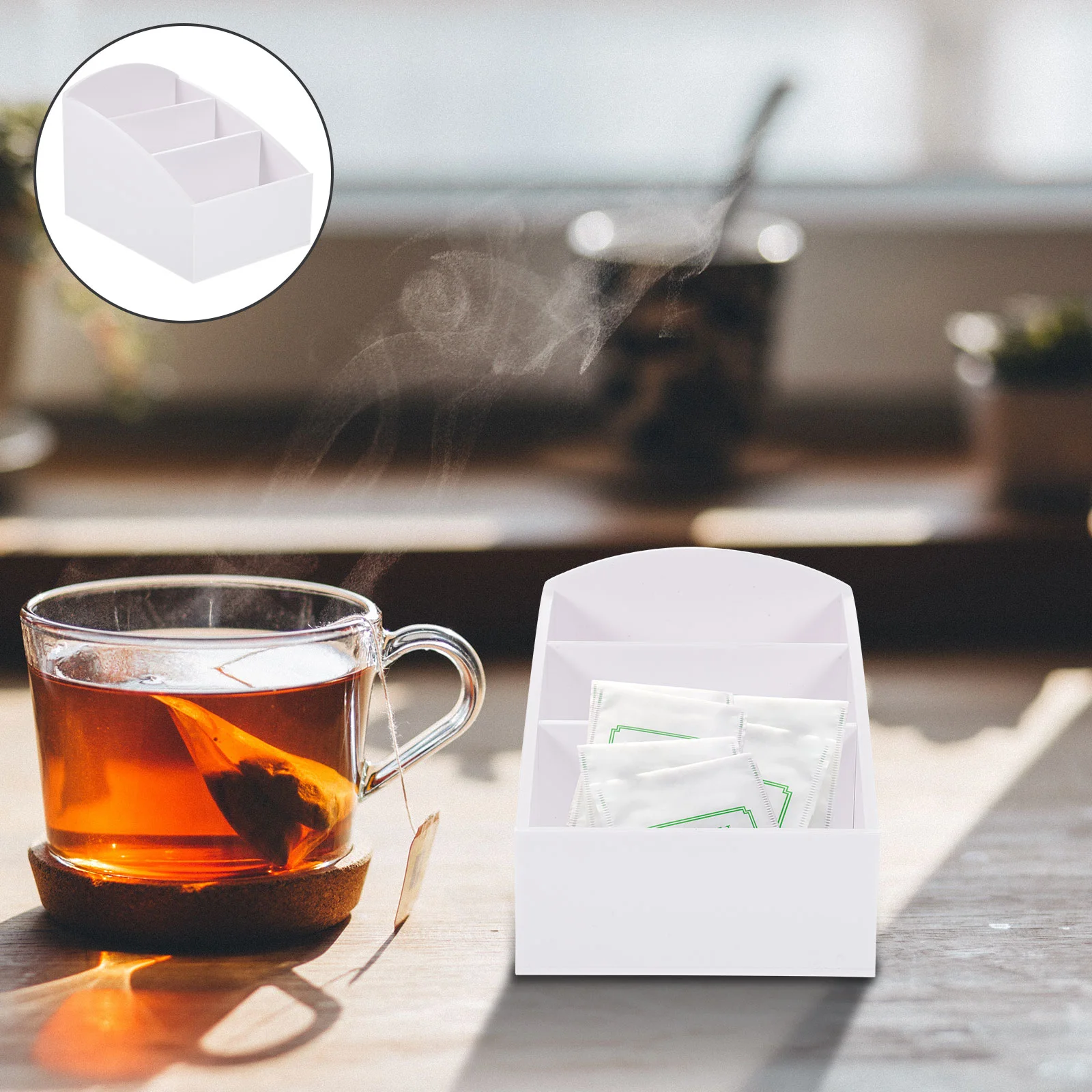 Hotel Tea Bag Box Desktop Sugar Bag Holder Counter Tea Bag Holder Coffee Bar Organizer Office Food Home Organizing
Hotel Tea Bag Box Desktop Sugar Bag Holder Counter Tea Bag Holder Coffee Bar Organizer Office Food Home Organizing